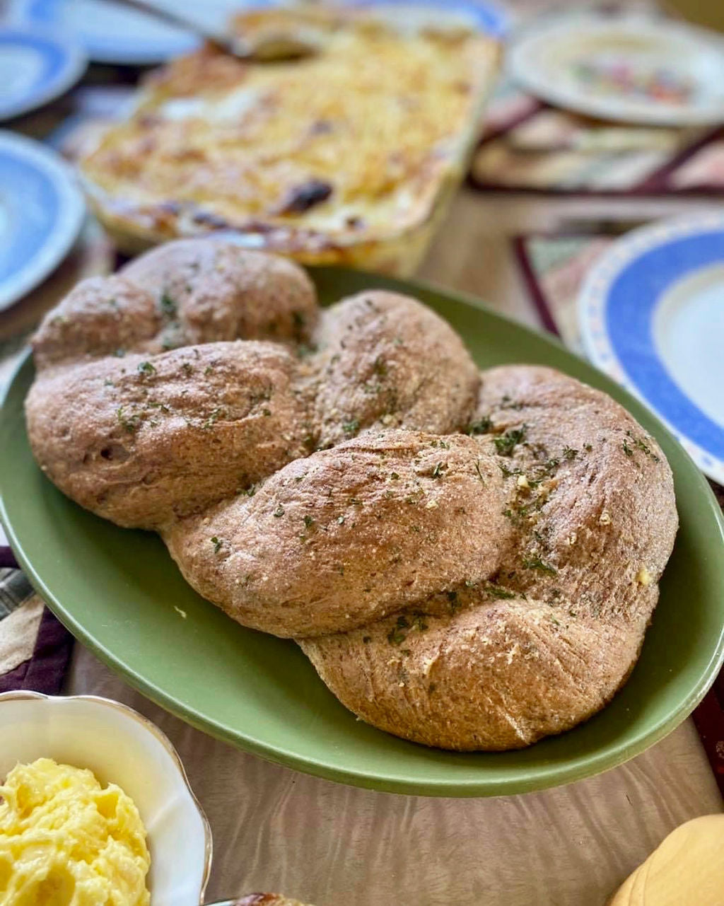 Gluten Free Garlic and Cheese Pull-Aparts