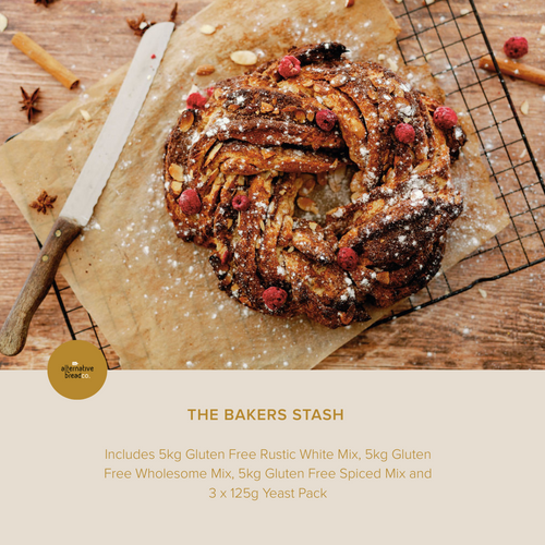 The Bakers Stash - 5kg Gluten Free Bread Mixes
