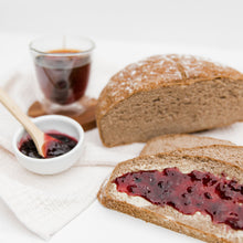 Load image into Gallery viewer, Gluten free fresh  bread and jam 